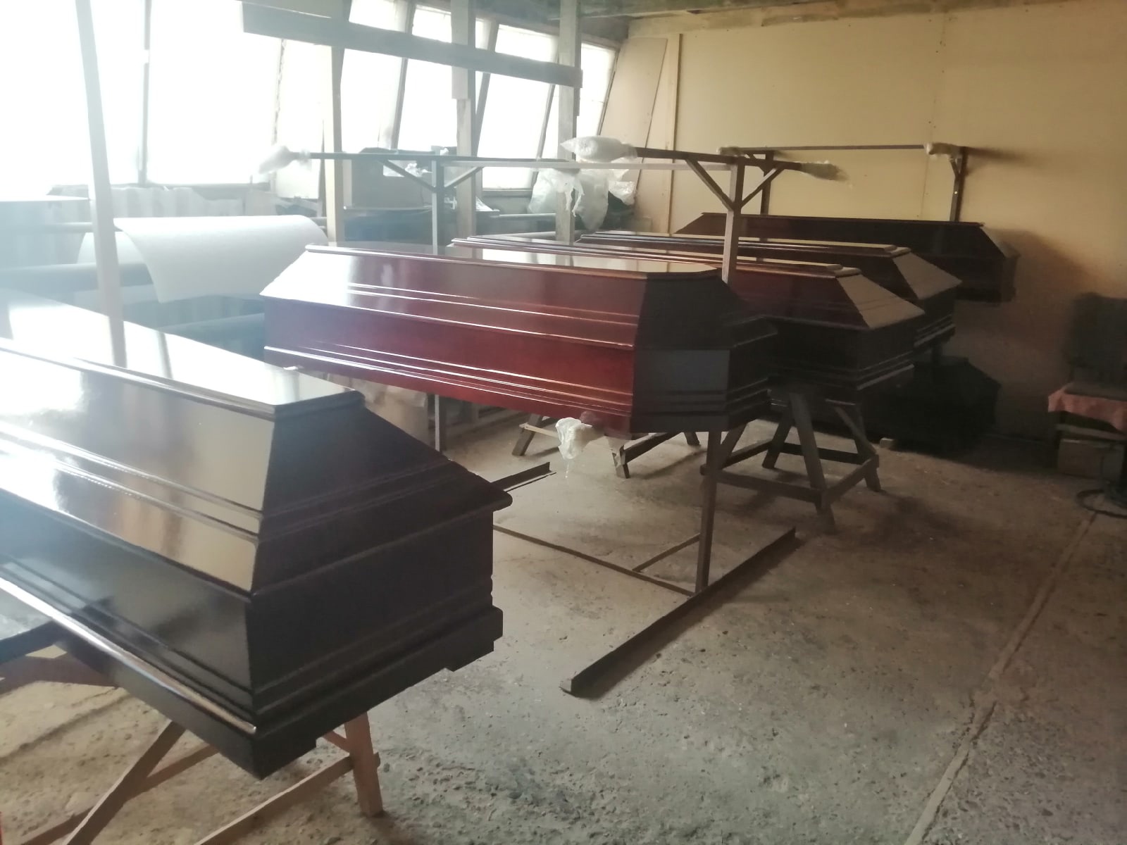 производство гробов