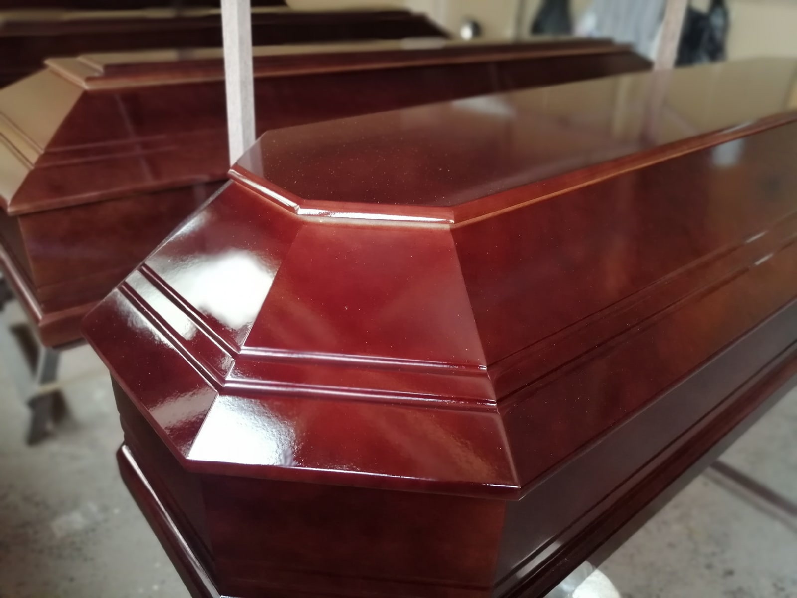 сушка после покраски гроба